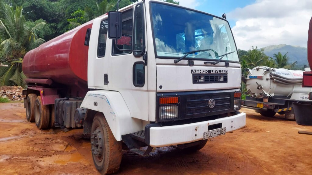 Ashok Leyland gully bowser truck Central Province Sri Lanka